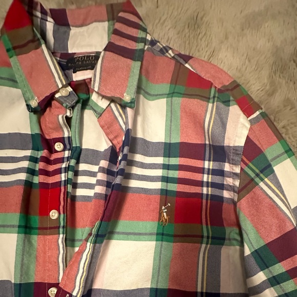 Nwot - POLO RALPH LAUREN BUTTON DOWN MENS LARGE CLASSIC FIT - Picture 5 of 7